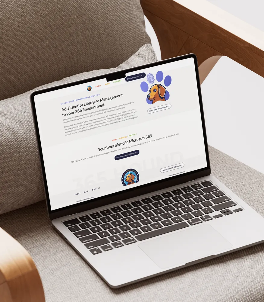 Melbourne I.T. solutions business - laptop mockup