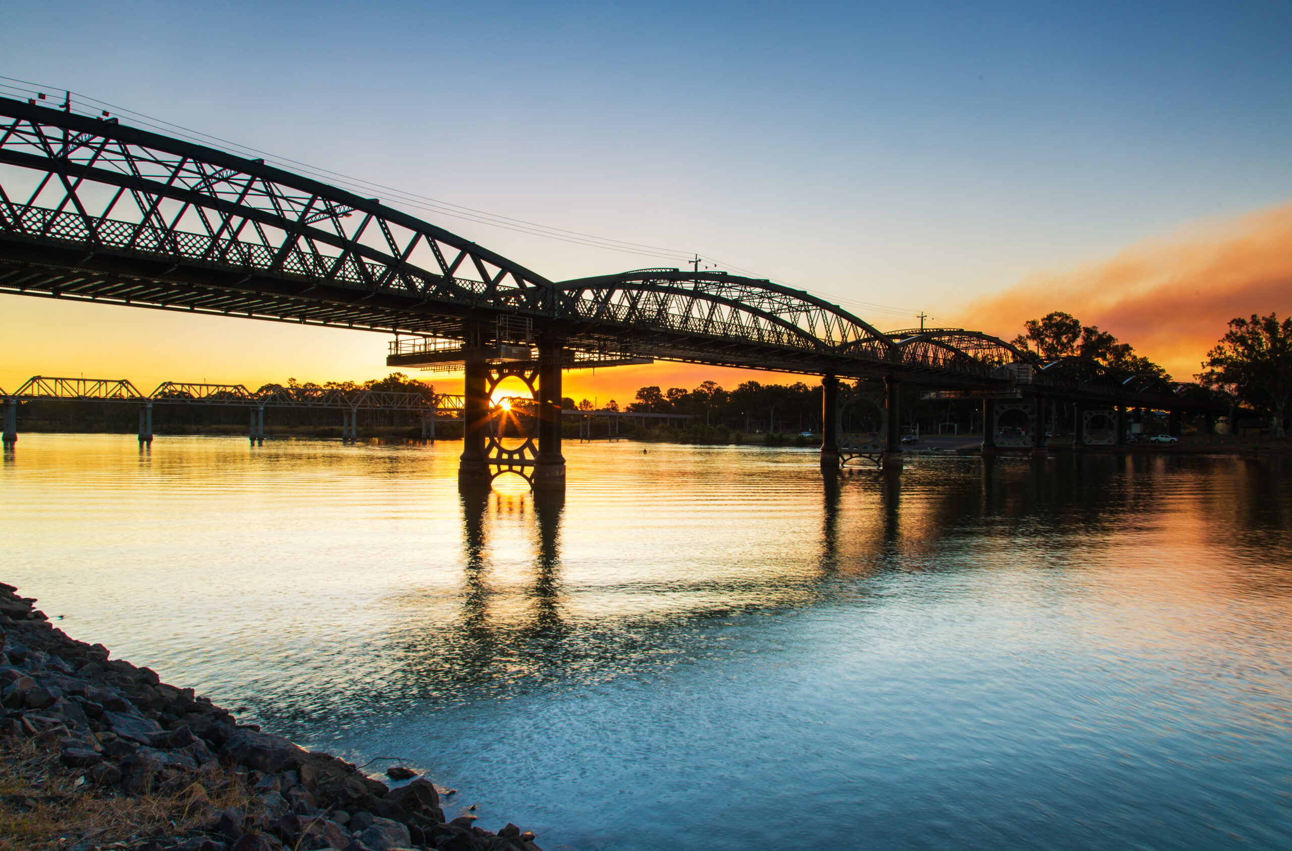 Employees working on computers at Envoke Digital office in Bundaberg